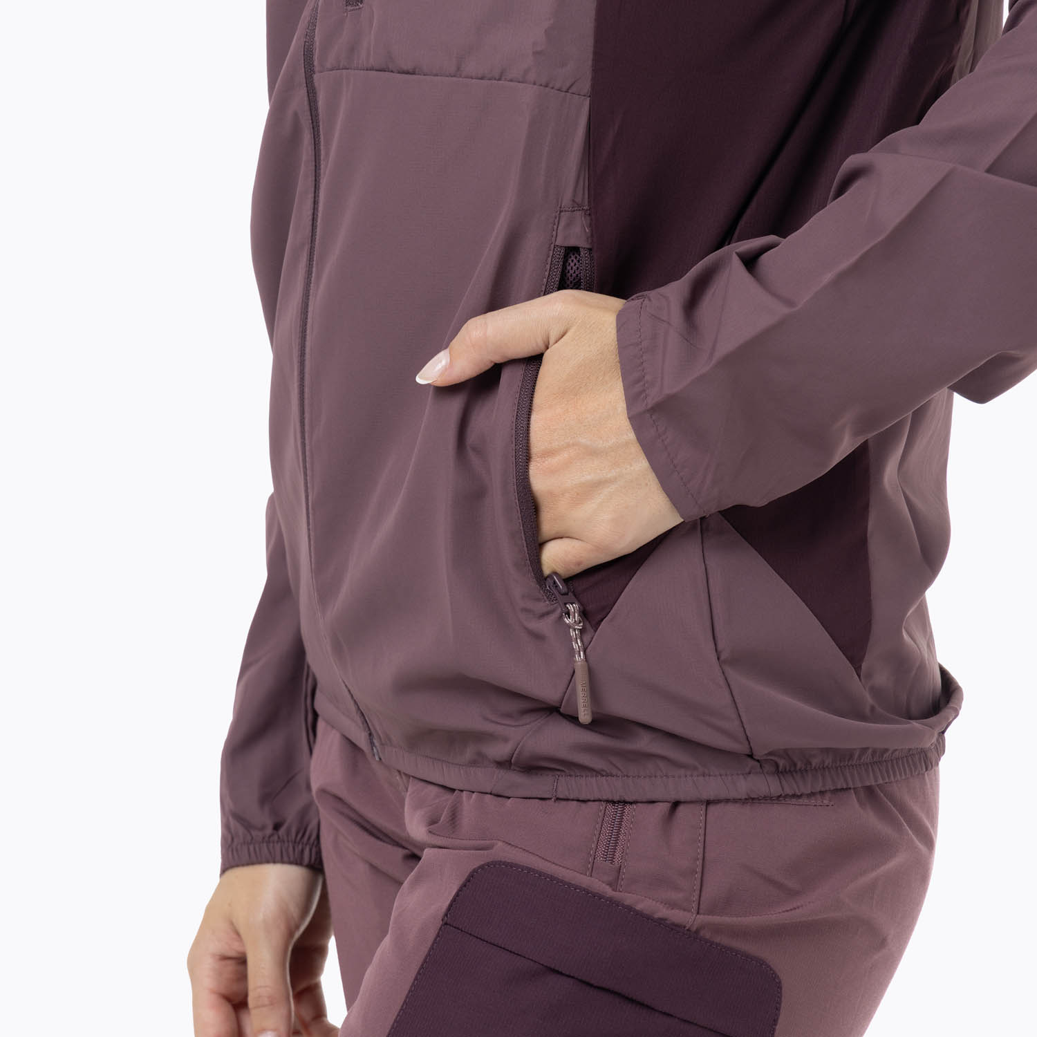 CORTAVIENTO MUJER TRAIL WIND MORADO MERRELL - 8