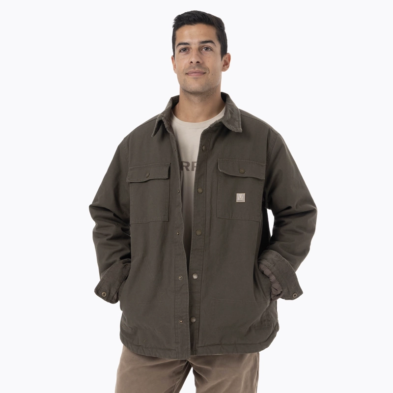 CHAQUETA HOMBRE CHARIS PADDED VERDE MERRELL - 1