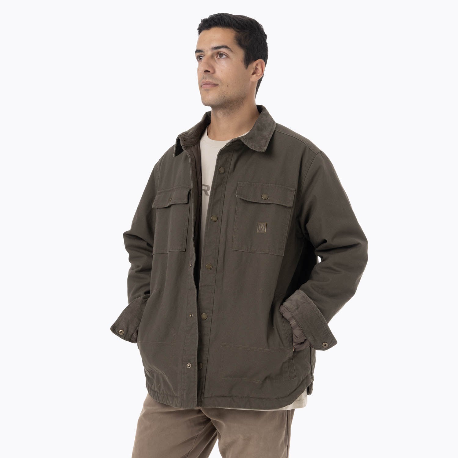 CHAQUETA HOMBRE CHARIS PADDED VERDE MERRELL - 2