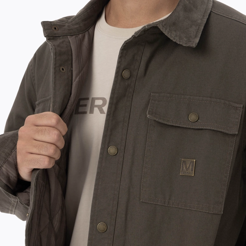 CHAQUETA HOMBRE CHARIS PADDED VERDE MERRELL - 5