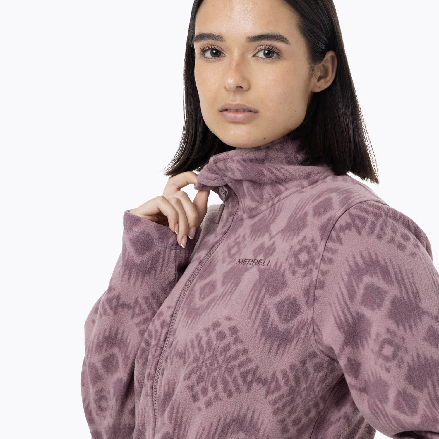POLAR MUJER ALPA MICROFLEECE MORADO MERRELL - 6