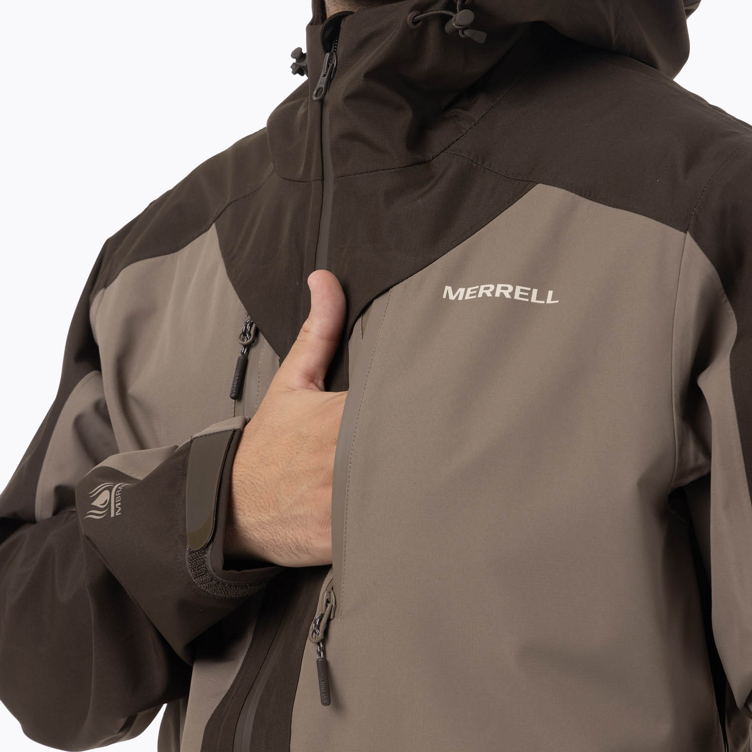 IMPERMEABLE HOMBRE ARKAON HARDSHELL CAFE  MERRELL - 8