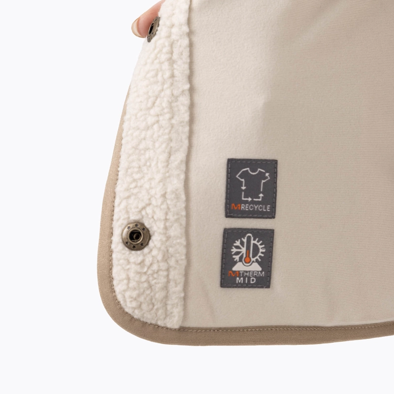 POLAR MUJER SHERPA BEIGE MERRELL - 7