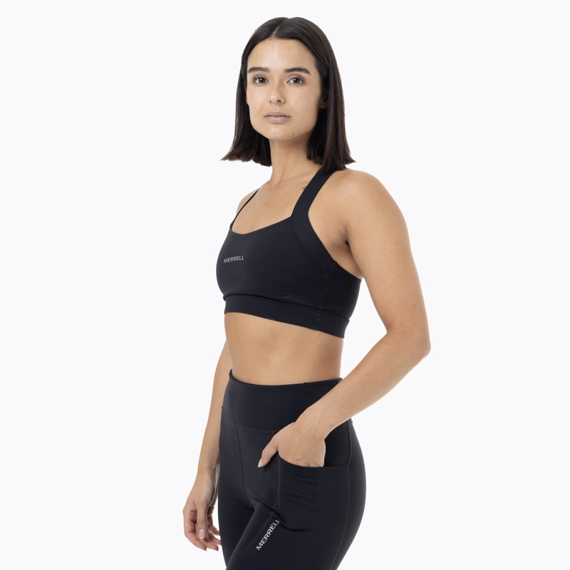 PETO MUJER SPORT BRA NEGRO MERRELL - 2
