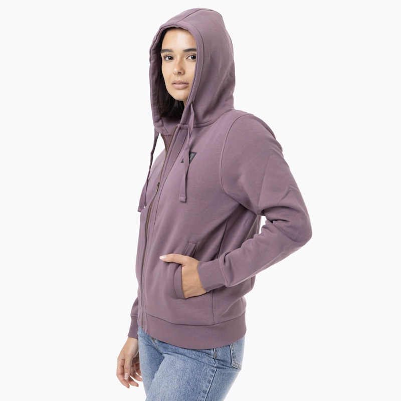 POLERON MUJER FZ HOODIE MORADO MERRELL - 6