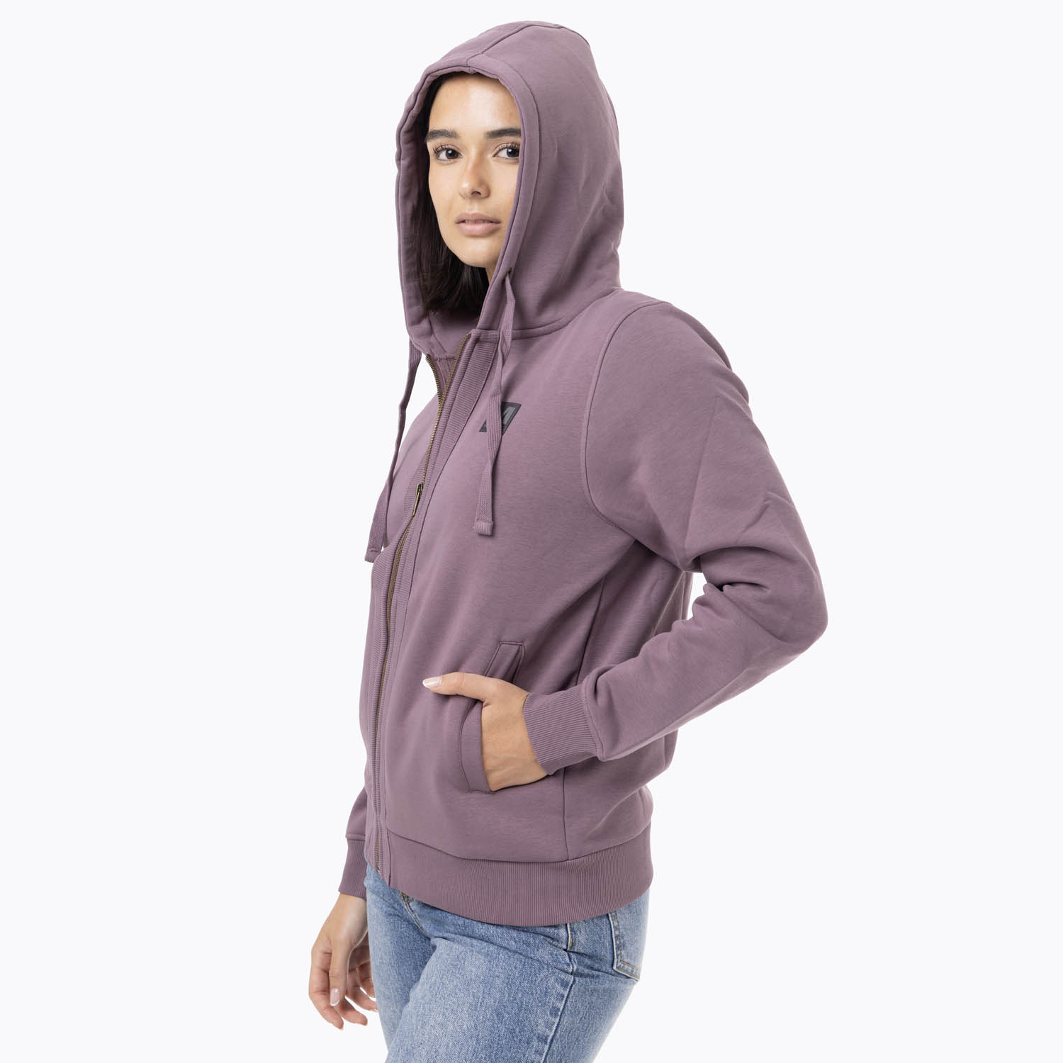 POLERON MUJER FZ HOODIE MORADO MERRELL - 6