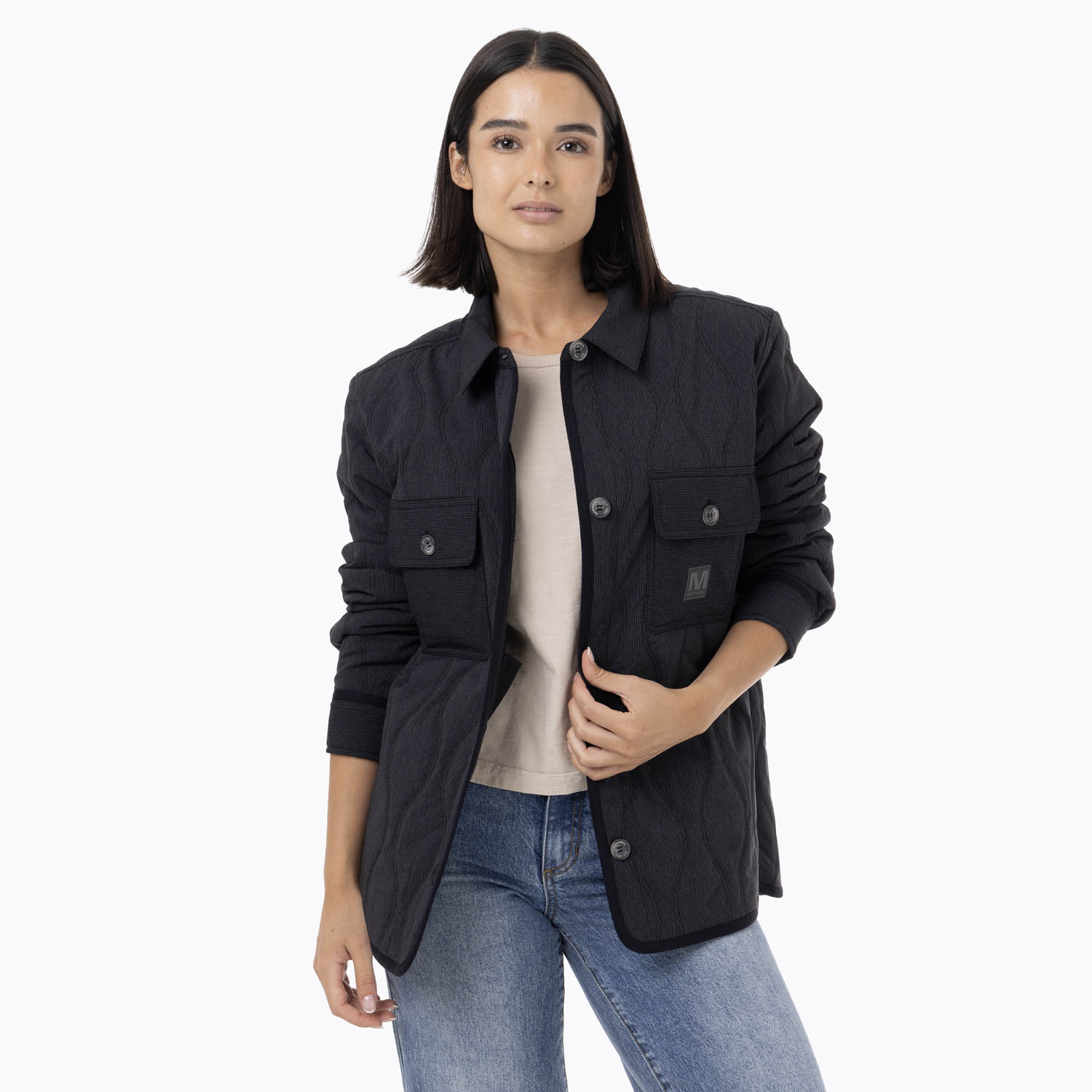 MERRELL CHAQUETA MUJER FULL ZIPPER NEGRO MERRELL