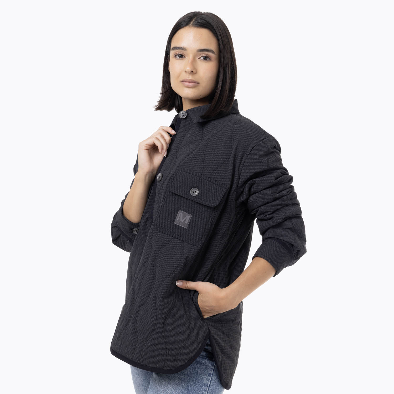 CHAQUETA MUJER FULL ZIPPER NEGRO MERRELL - 4