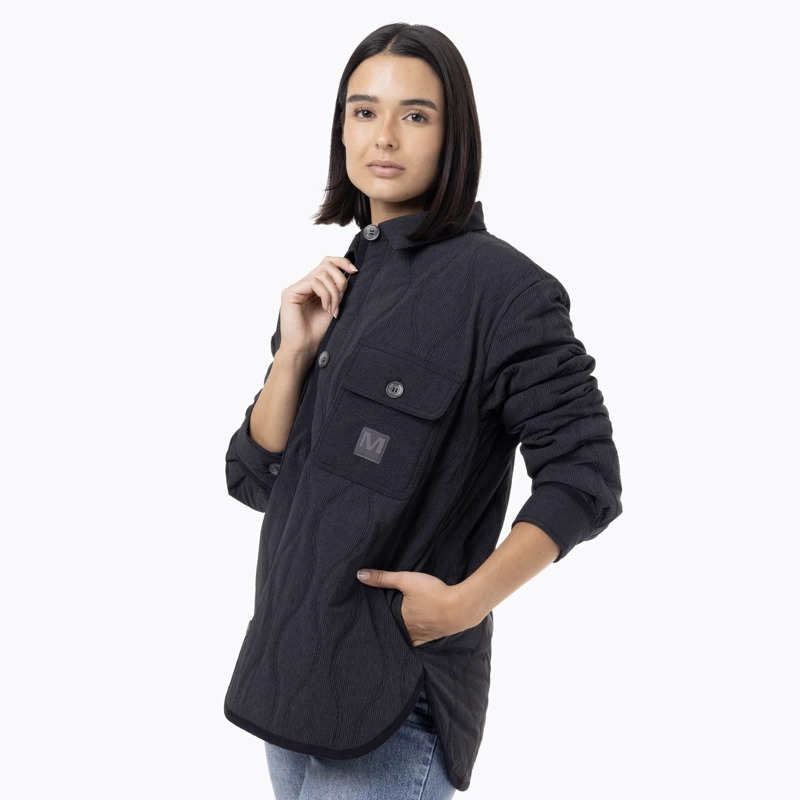 CHAQUETA MUJER FULL ZIPPER NEGRO MERRELL - 4