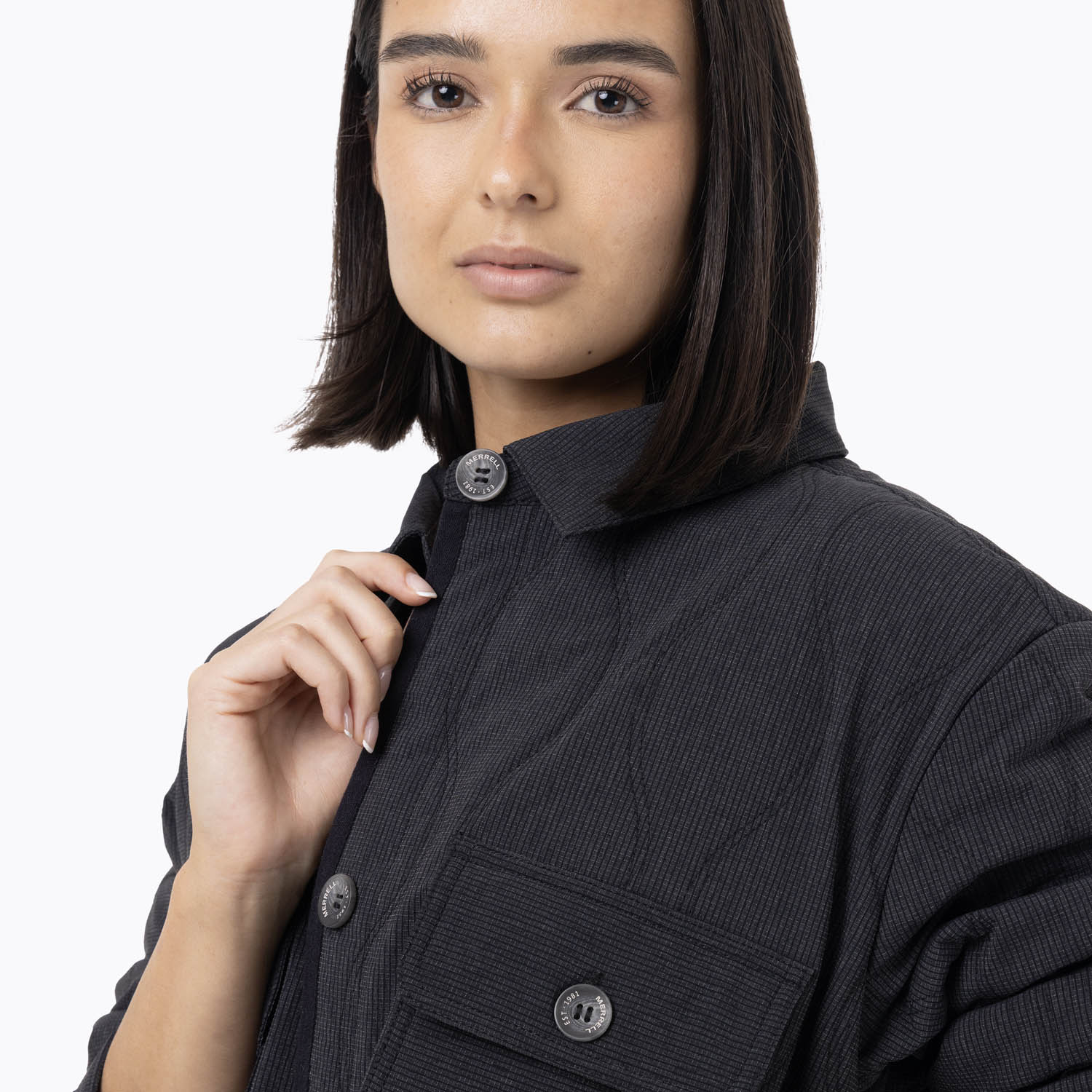 CHAQUETA MUJER FULL ZIPPER NEGRO MERRELL - 6