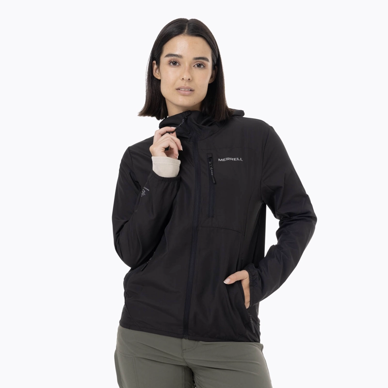 CORTAVIENTO MUJER TRAIL WIND NEGRO MERRELL - 2