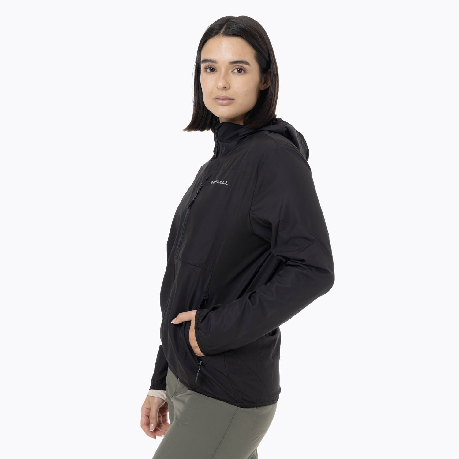 CORTAVIENTO MUJER TRAIL WIND NEGRO MERRELL - 4