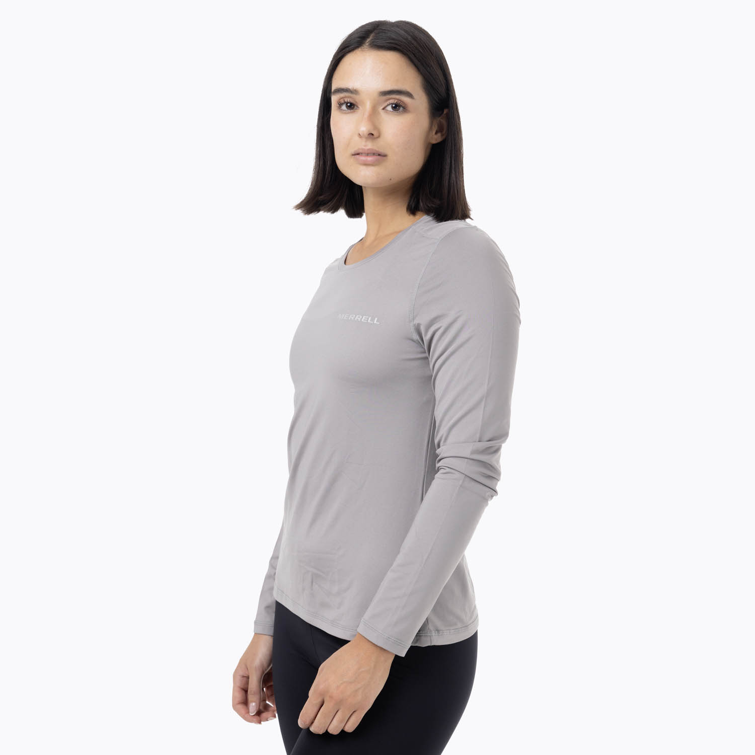 PRIMERA CAPA SUPERIOR MUJER FIRST LAYER GRIS MERRELL - 1
