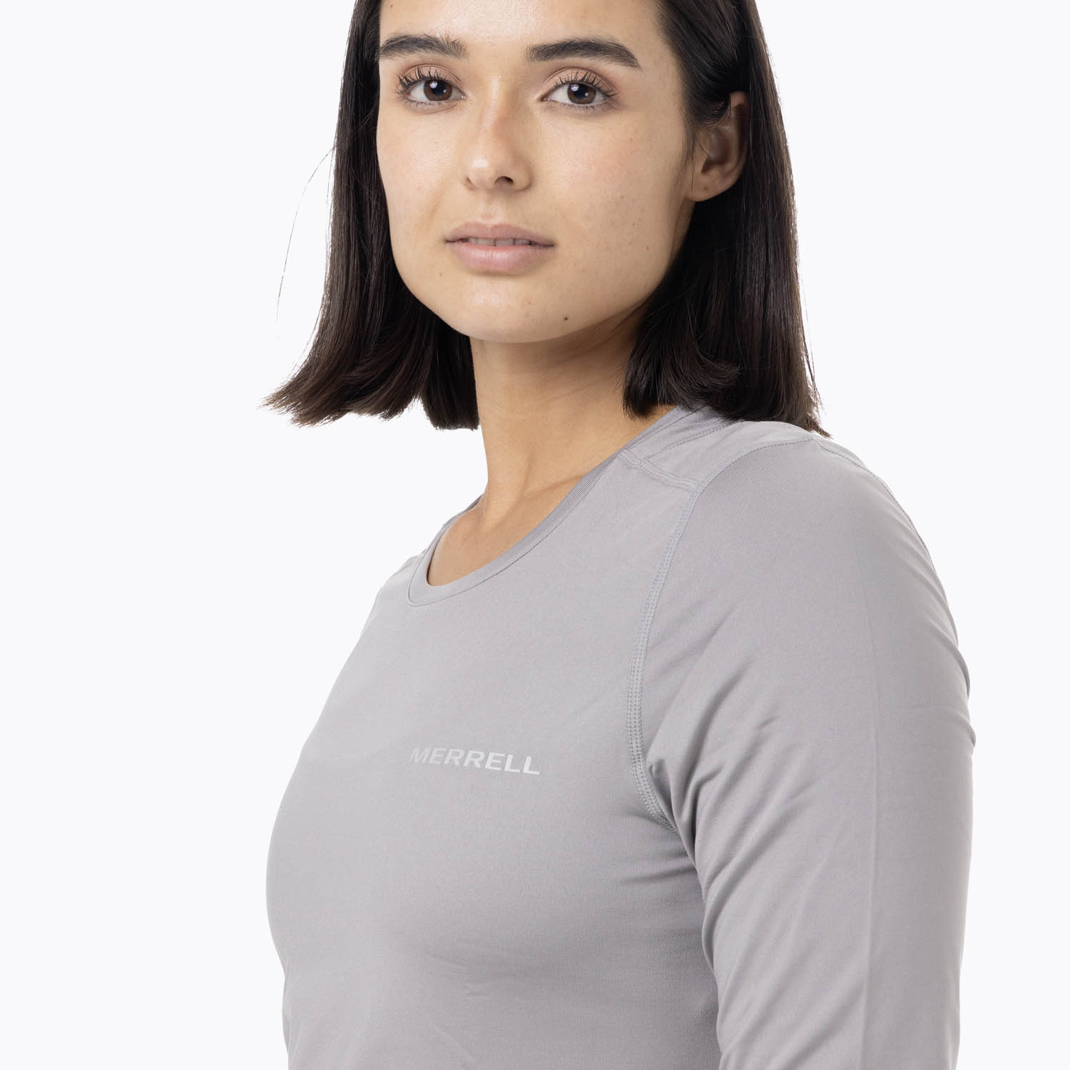 PRIMERA CAPA SUPERIOR MUJER FIRST LAYER GRIS MERRELL - 5