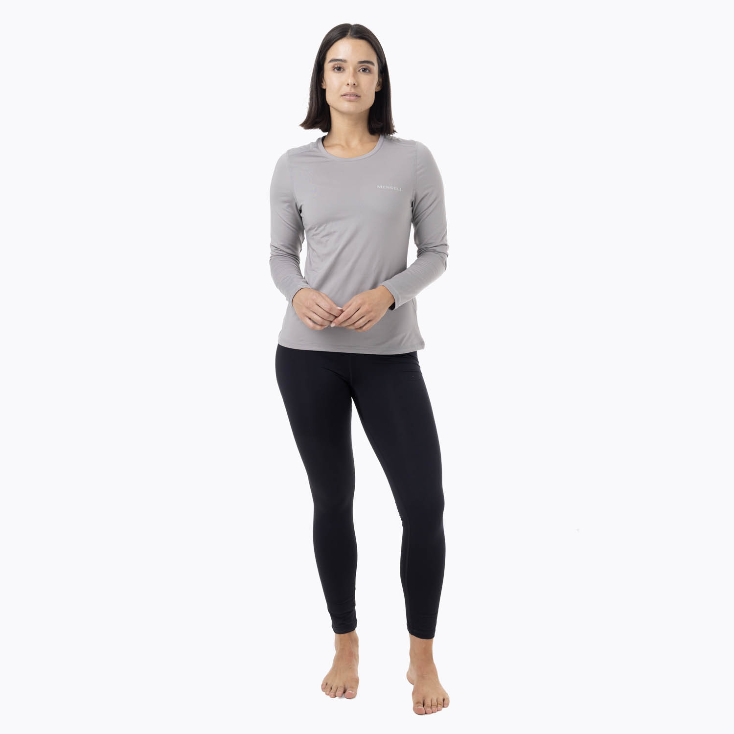 PRIMERA CAPA SUPERIOR MUJER FIRST LAYER GRIS MERRELL - 8