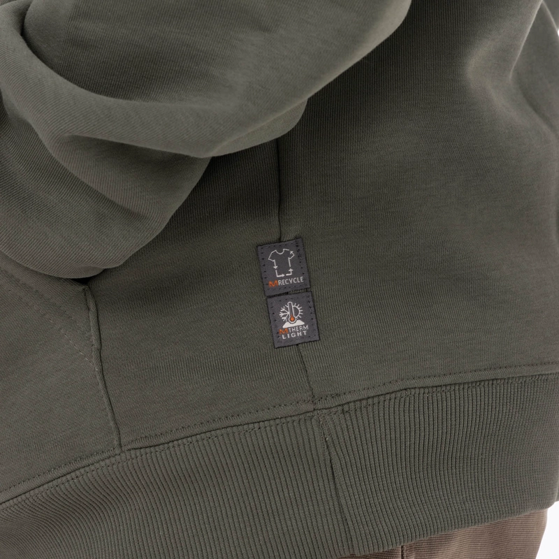 POLERON HOMBRE LOGO HOODIE VERDE MERRELL - 6