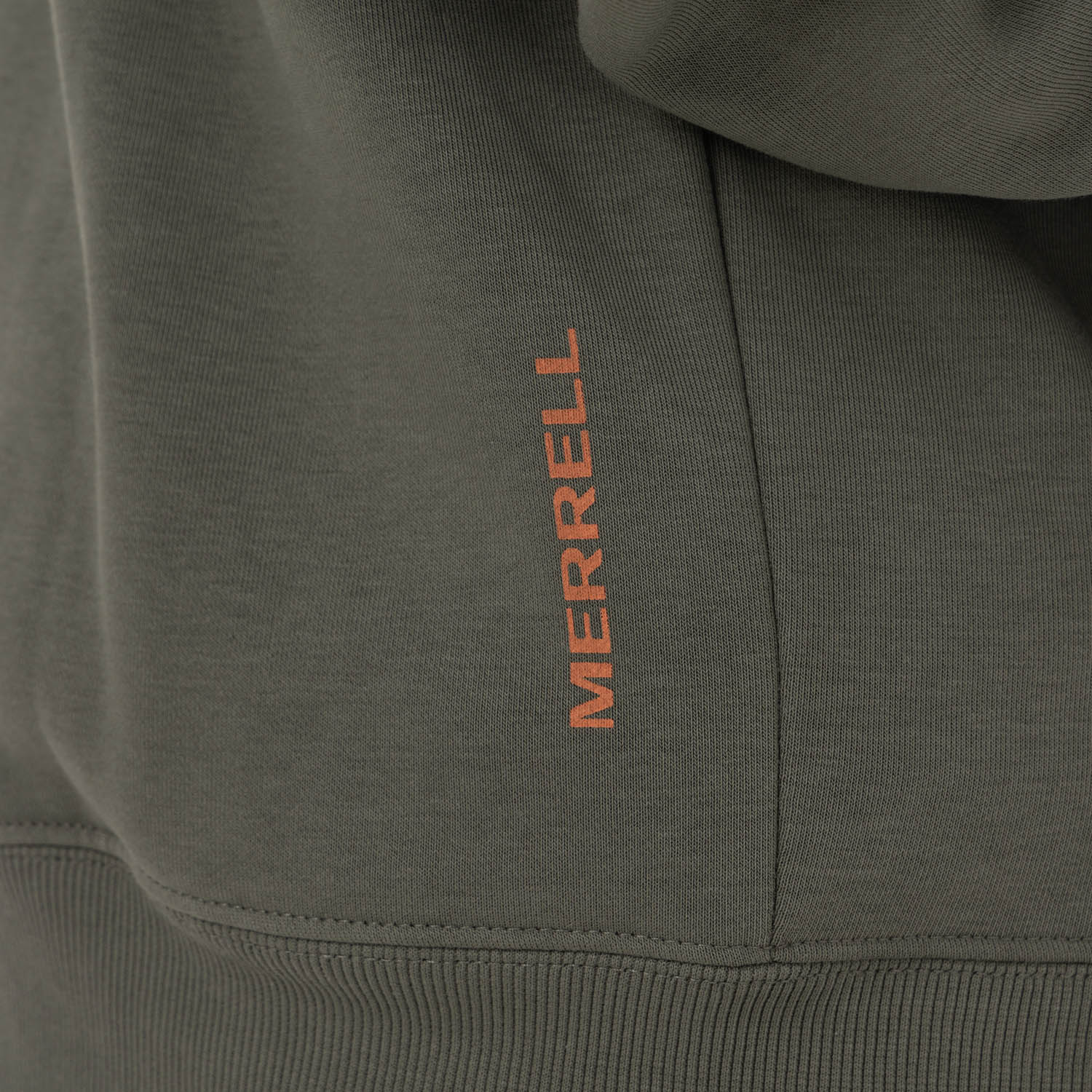 POLERON HOMBRE LOGO HOODIE VERDE MERRELL - 7