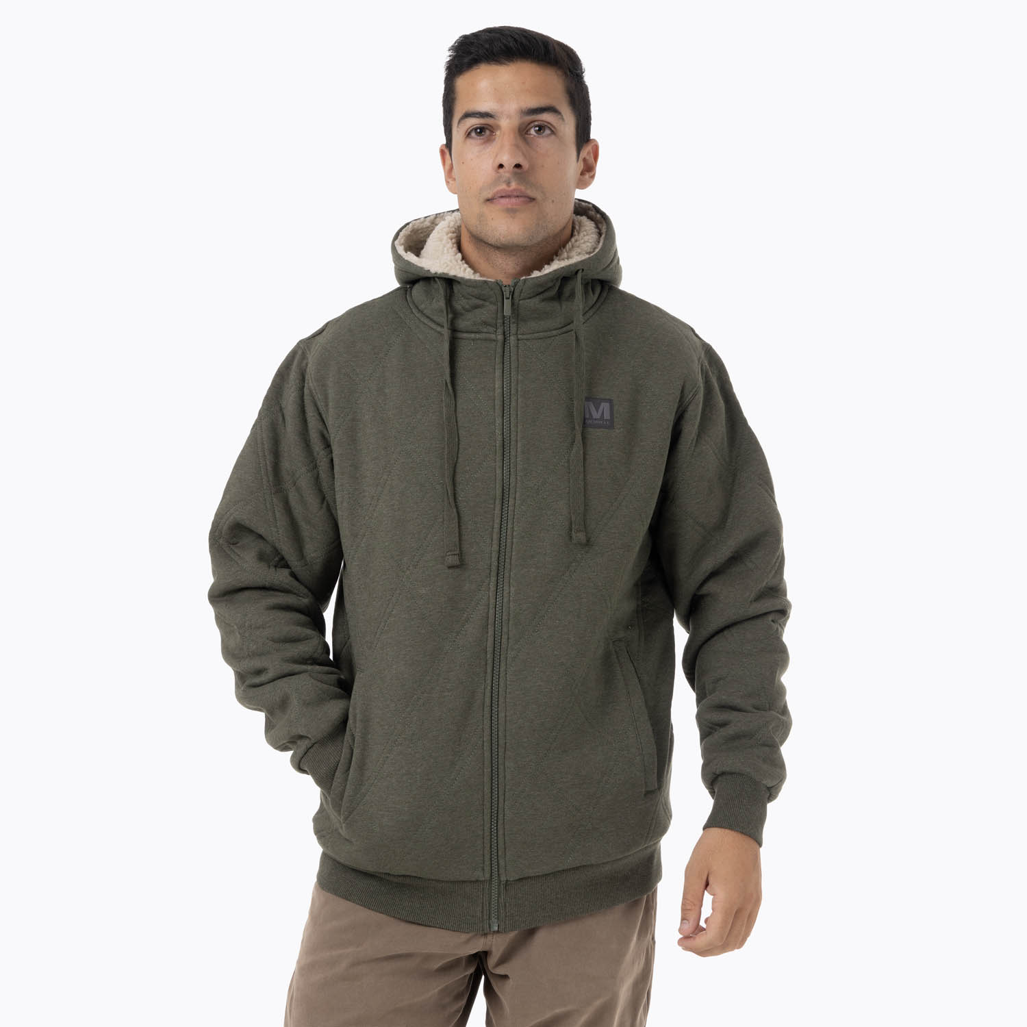POLERON HOMBRE LETHAOS VERDE MERRELL - 1