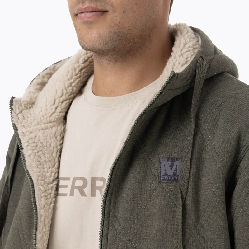 POLERON HOMBRE LETHAOS VERDE MERRELL - 9