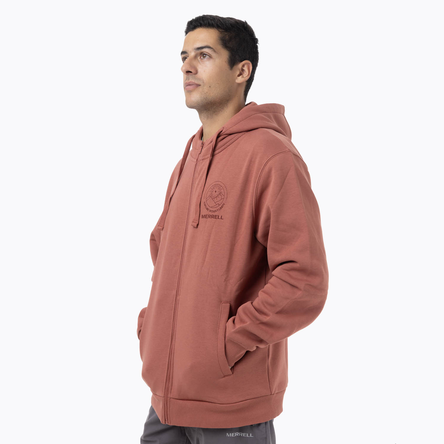 POLERON HOMBRE LEXYOS ROJO MERRELL - 4