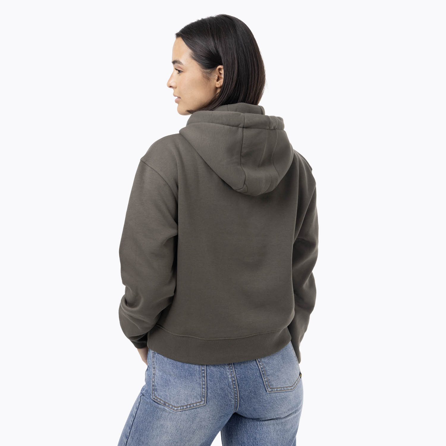 POLERON MUJER LOGO HOODIE VERDE MERRELL - 4