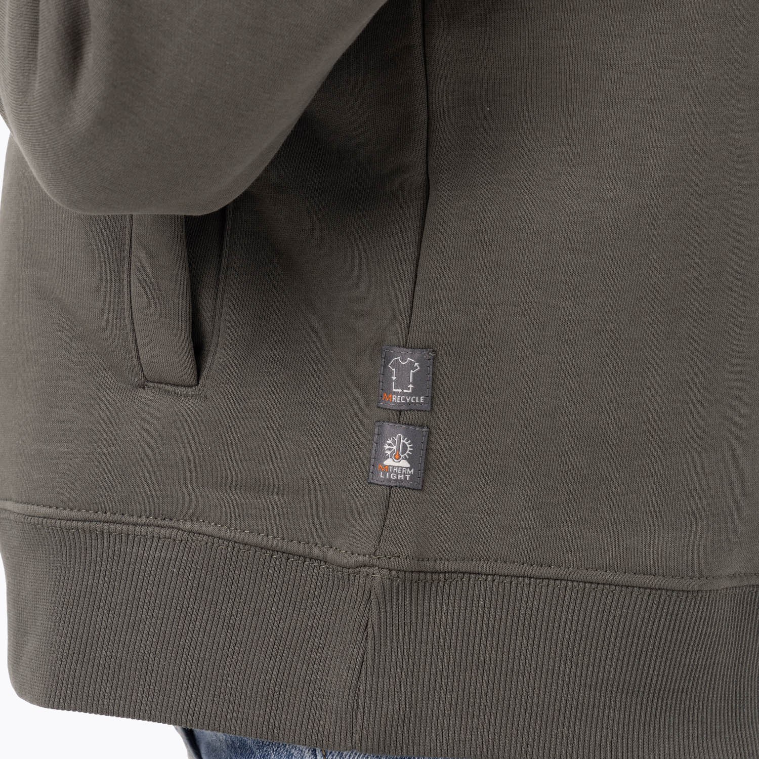 POLERON MUJER LOGO HOODIE VERDE MERRELL - 8
