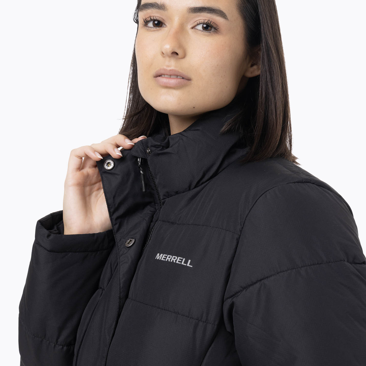 PARKA MUJER PUFFA NEGRO MERRELL - 5