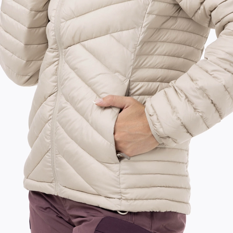 PARKA MUJER FULL ZIPPER BEIGE MERRELL - 8