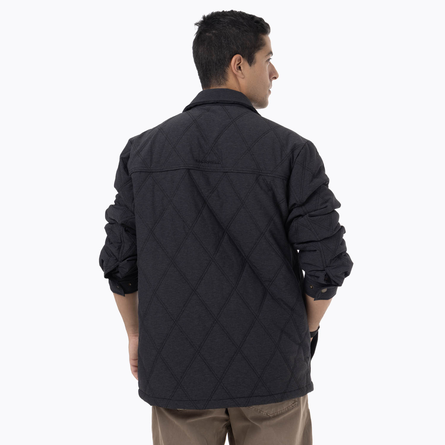 CHAQUETA HOMBRE HALEES FULL ZIPPER NEGRO MERRELL - 4
