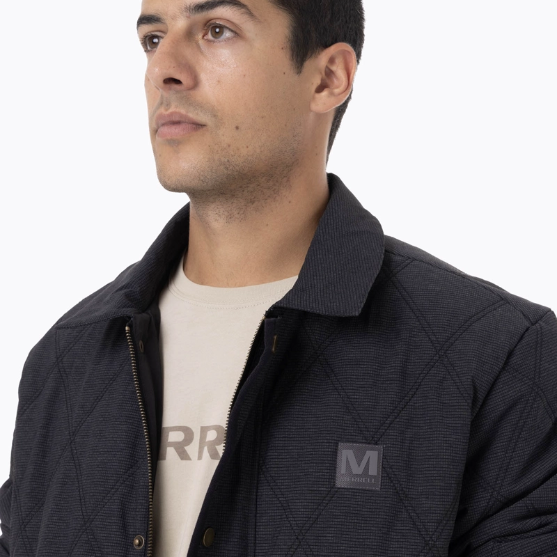 CHAQUETA HOMBRE HALEES FULL ZIPPER NEGRO MERRELL - 6