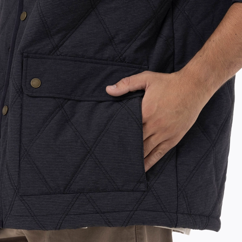 CHAQUETA HOMBRE HALEES FULL ZIPPER NEGRO MERRELL - 7