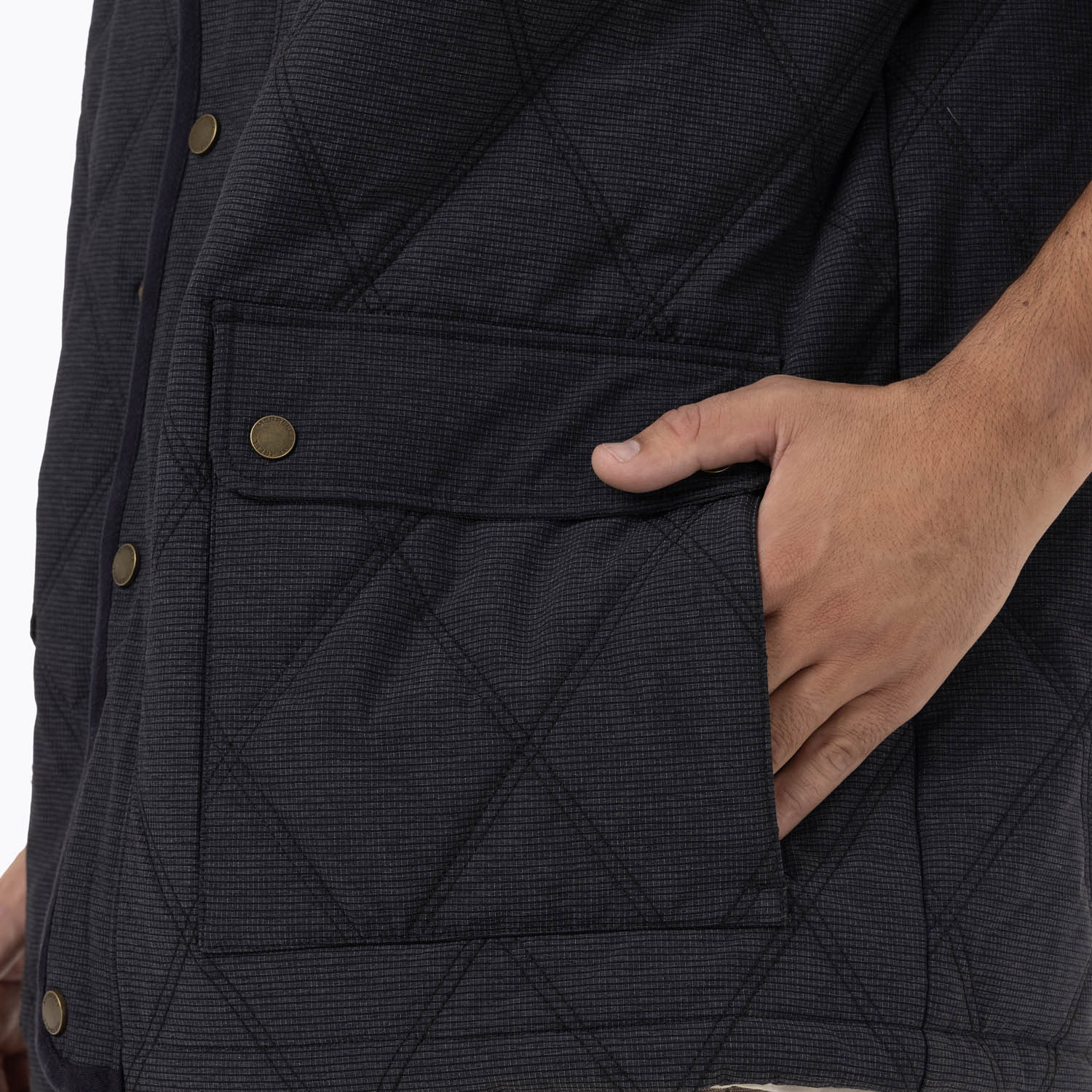 CHAQUETA HOMBRE HALEES FULL ZIPPER NEGRO MERRELL - 8