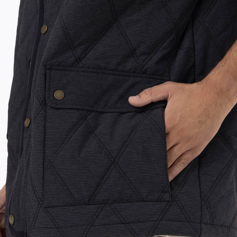 CHAQUETA HOMBRE HALEES FULL ZIPPER NEGRO MERRELL - 8