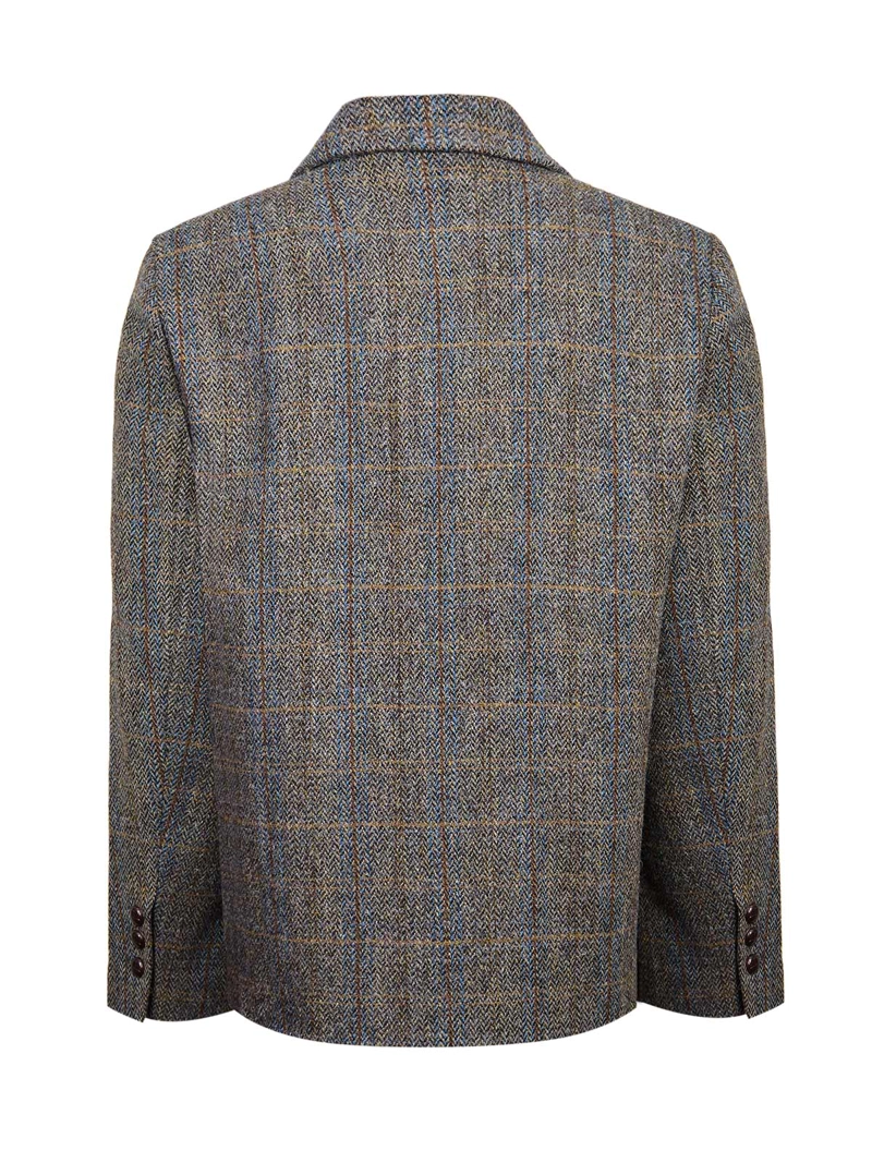 CHAQUETA HARRIS TWEED HOMBRE HARBLAZE GRIS ROCKFORD - 2