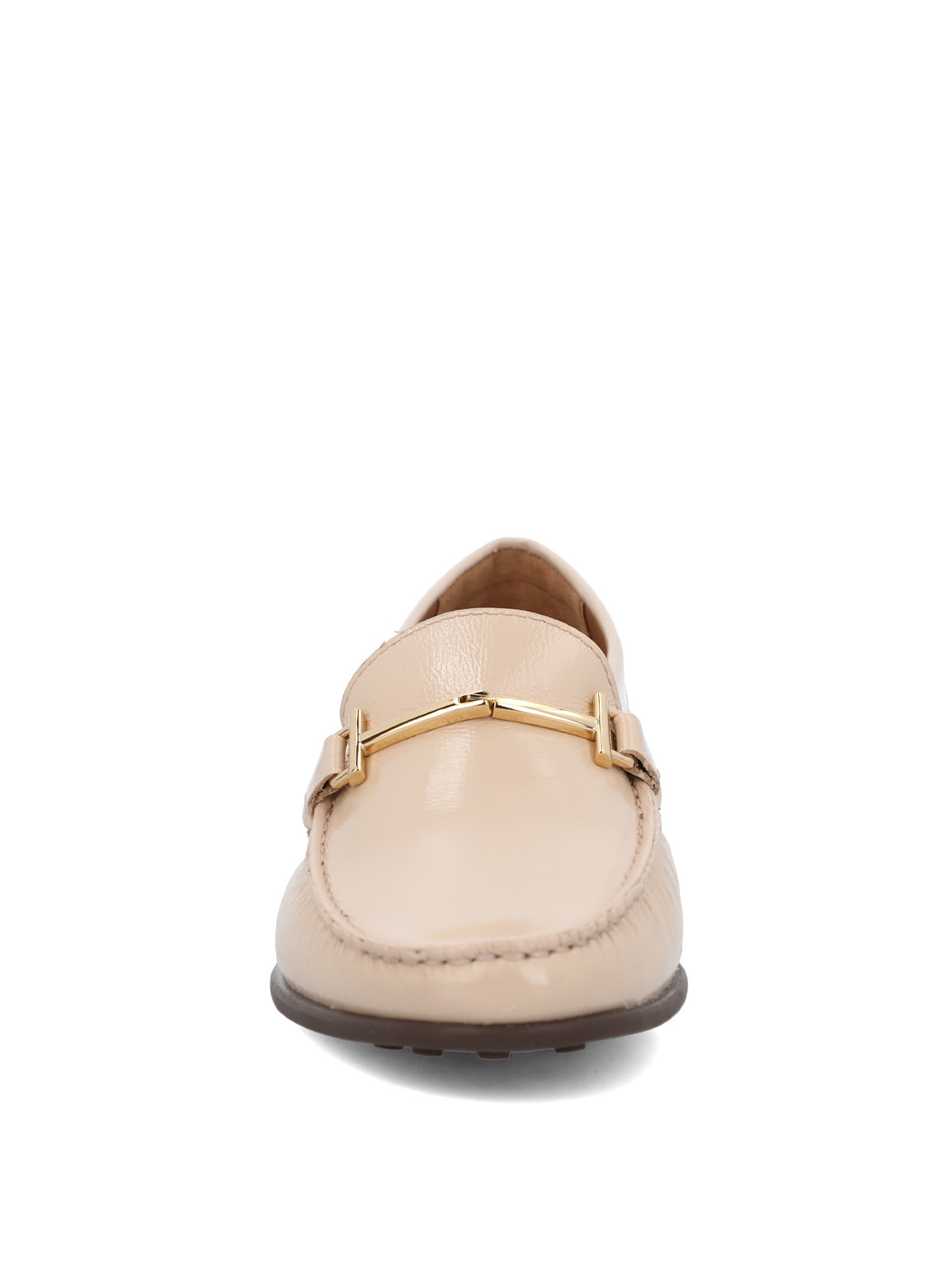 MOCASIN CUERO MUJER BARTA BEIGE/CRUDO HUSH PUPPIES - 4