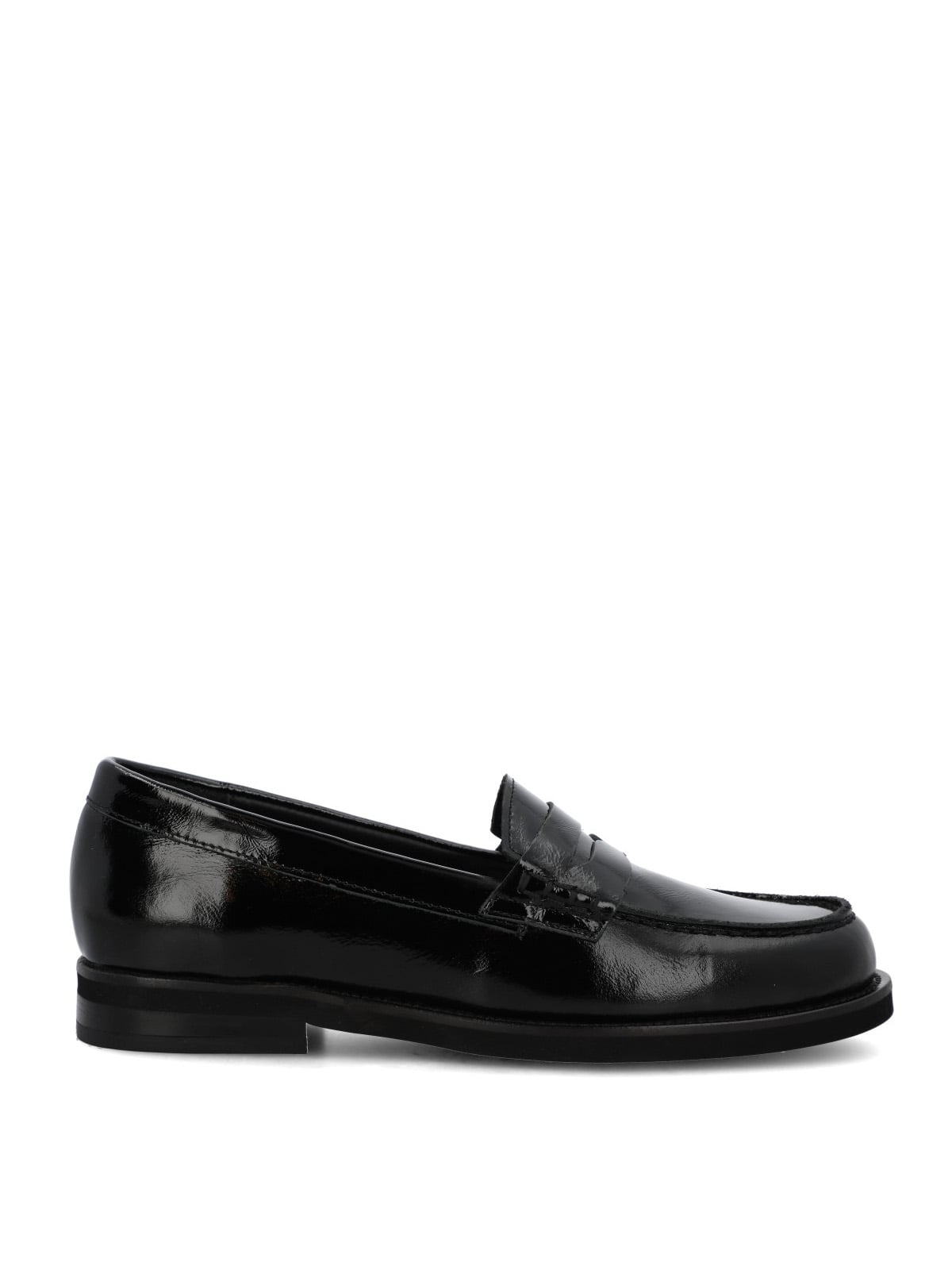 MOCASIN CUERO MUJER GAELA NEGRO HUSH PUPPIES - 1