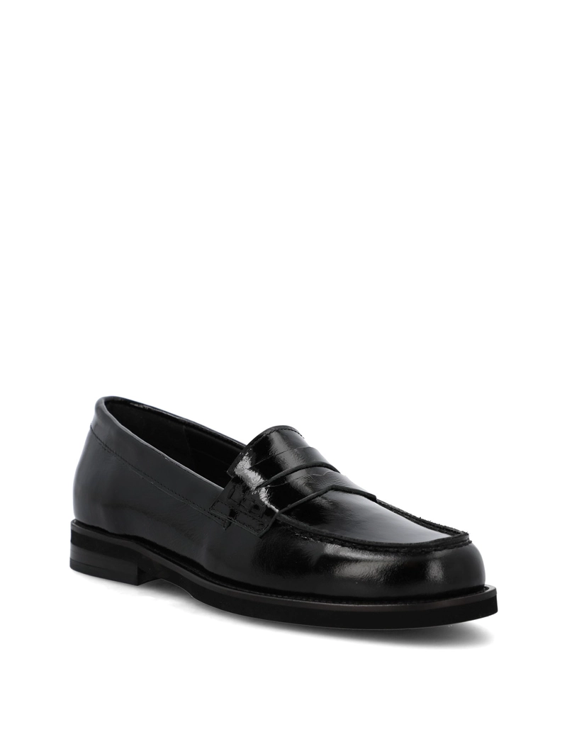 MOCASIN CUERO MUJER GAELA NEGRO HUSH PUPPIES - 2