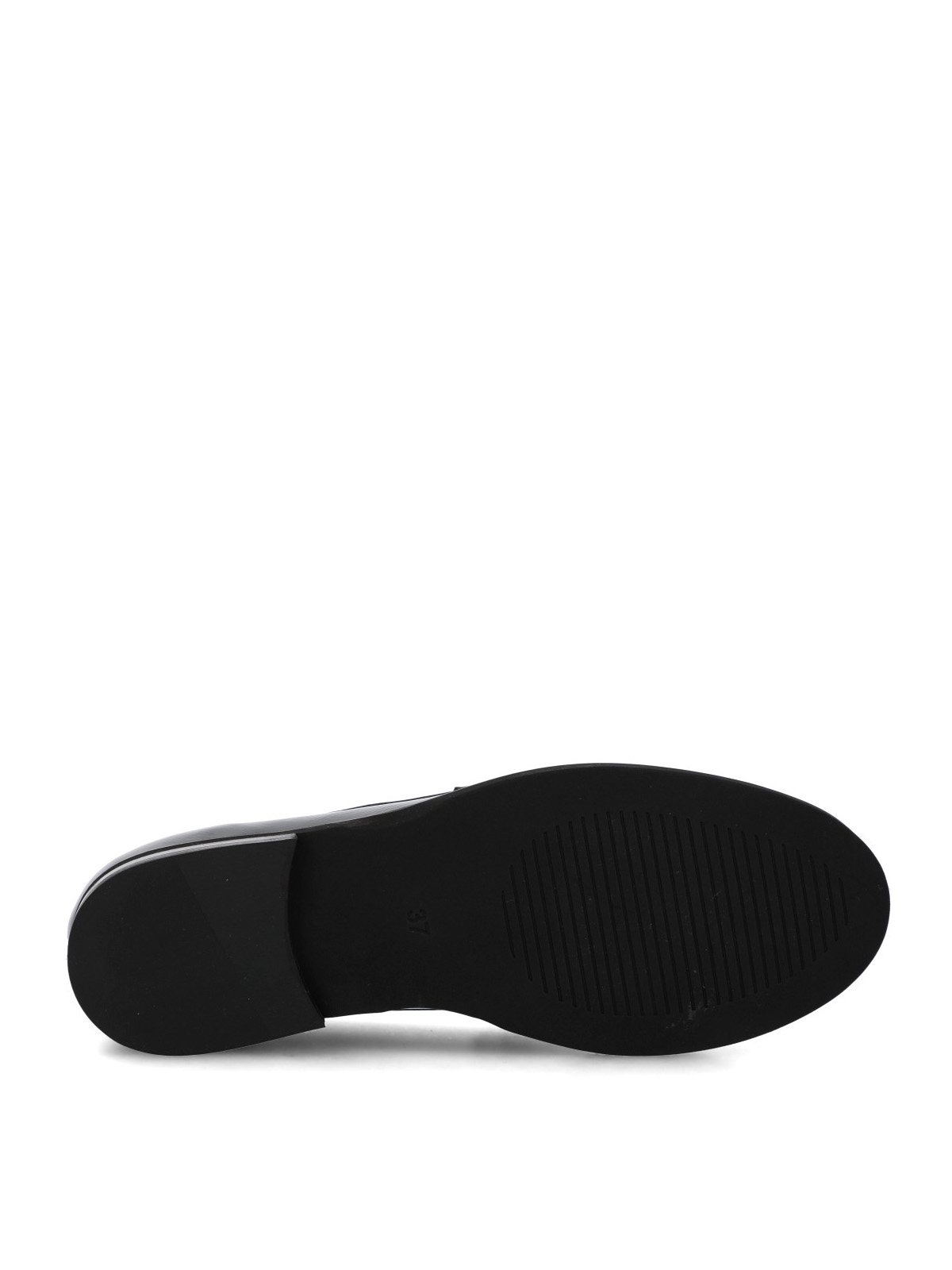 MOCASIN CUERO MUJER GAELA NEGRO HUSH PUPPIES - 9