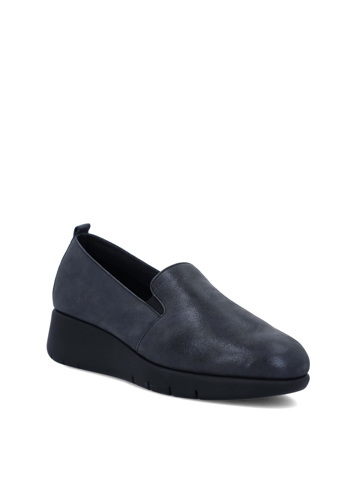 SLIP ON CUERO MUJER JUDITA METALIZADO HUSH PUPPIES - 2