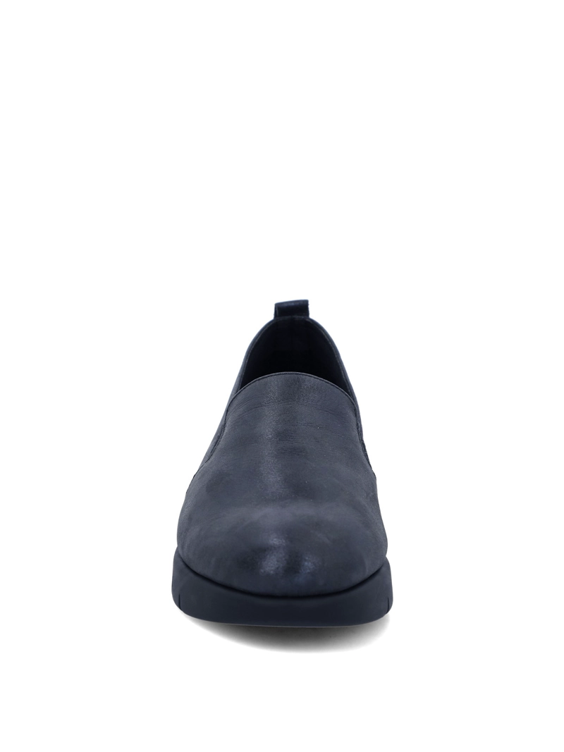 SLIP ON CUERO MUJER JUDITA METALIZADO HUSH PUPPIES - 4