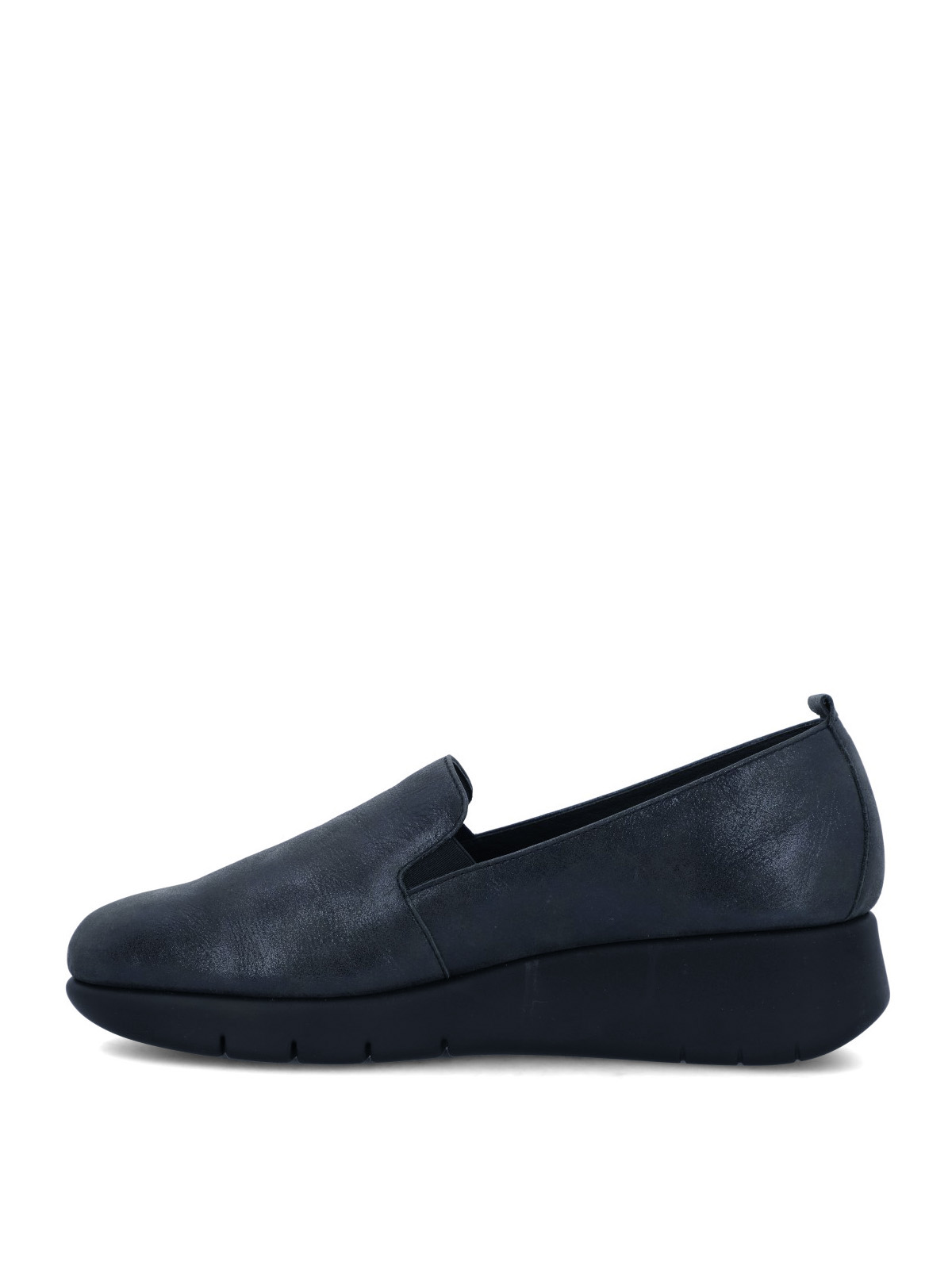 SLIP ON CUERO MUJER JUDITA METALIZADO HUSH PUPPIES - 5