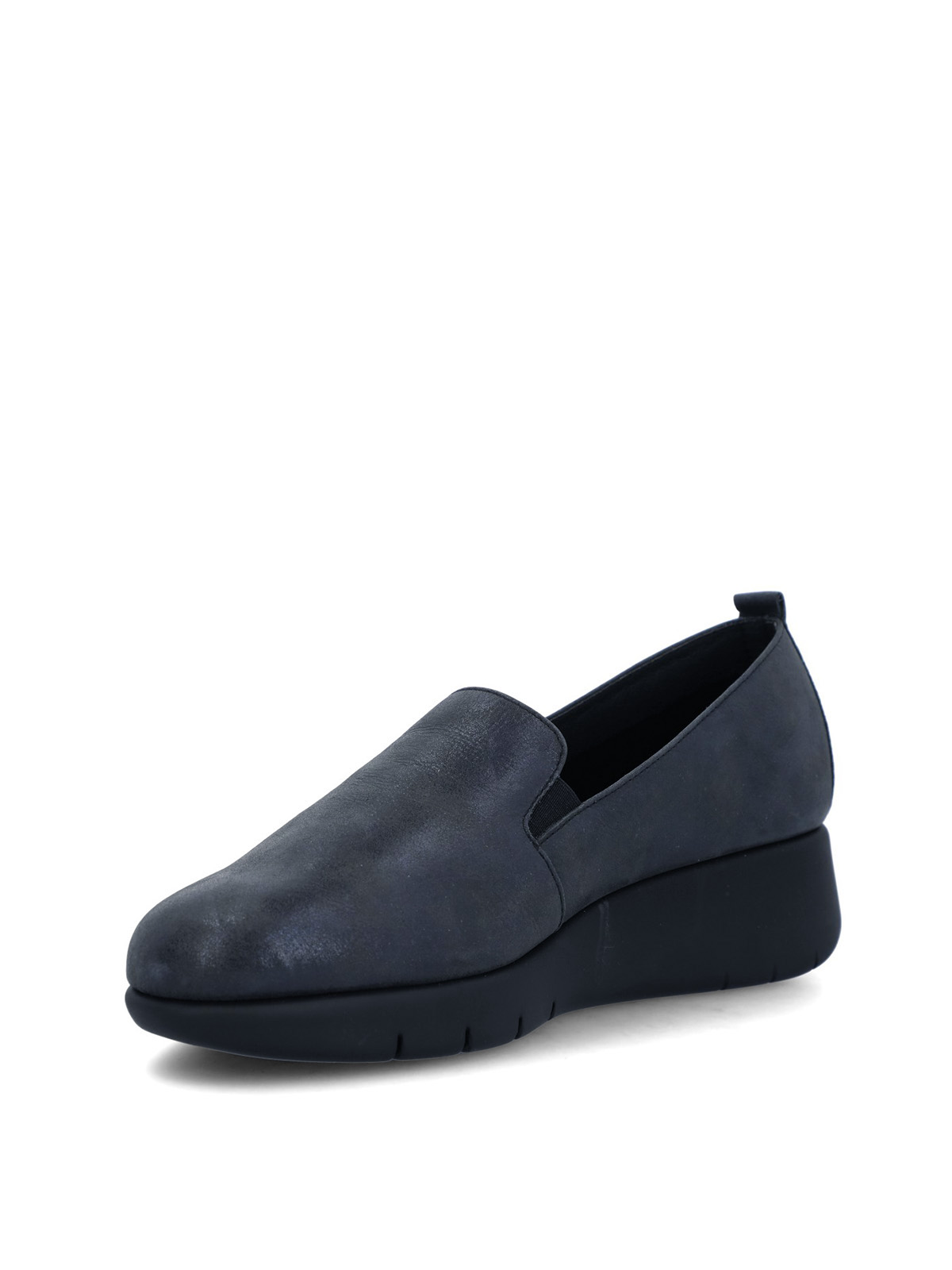 SLIP ON CUERO MUJER JUDITA METALIZADO HUSH PUPPIES - 6