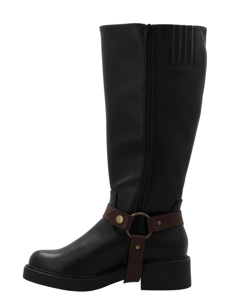 BOTA MUJER RENEE NEGRO MULTI AZALEIA - 6