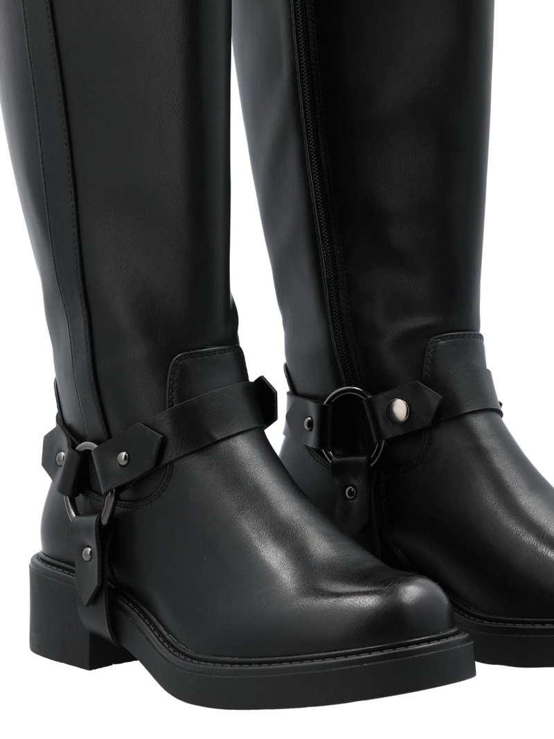 BOTA MUJER RENEE NEGRO MULTI AZALEIA - 9