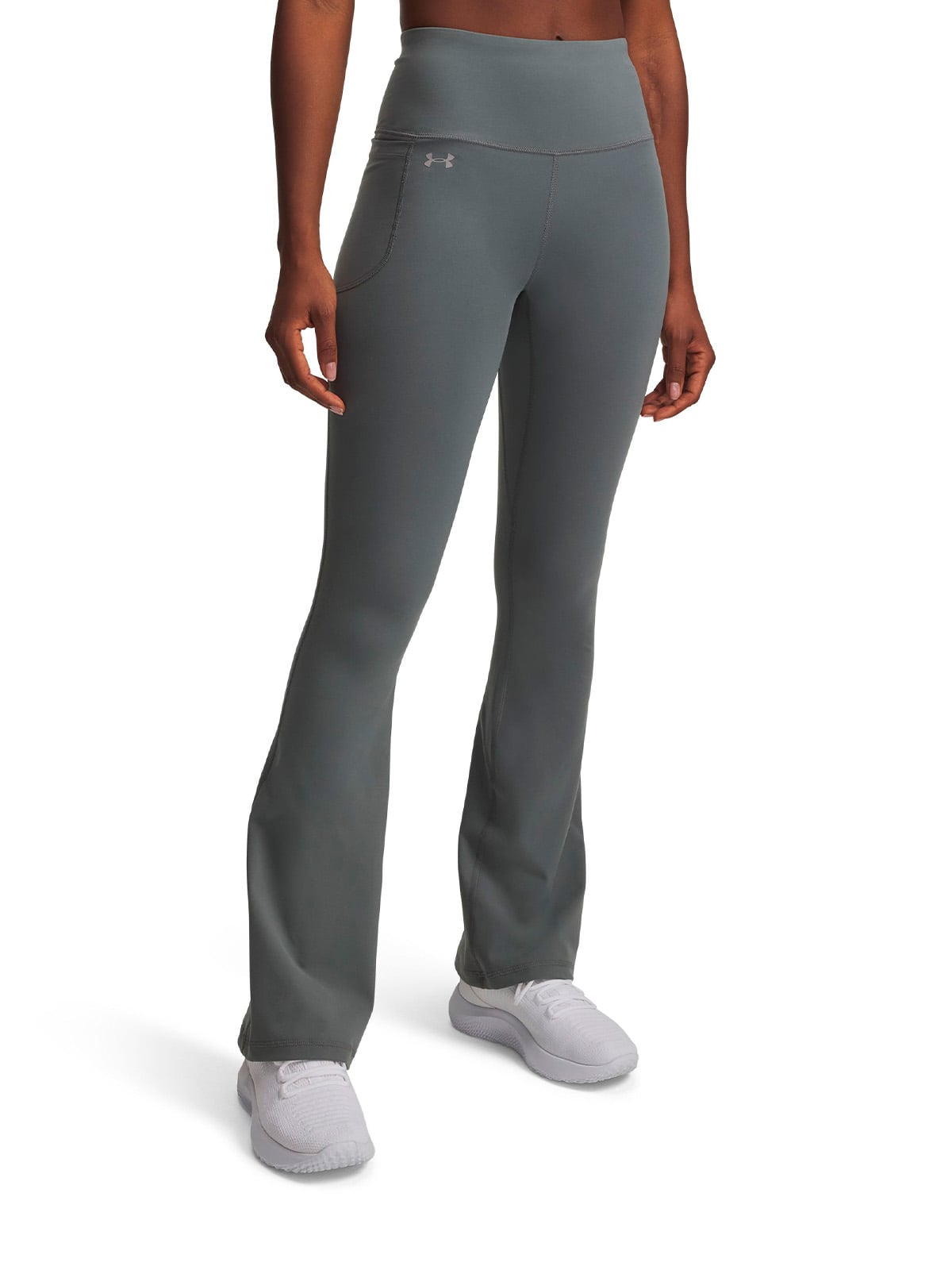PANTALON UA MOTION FLARE VERDE MUJER UNDER ARMOUR - 1