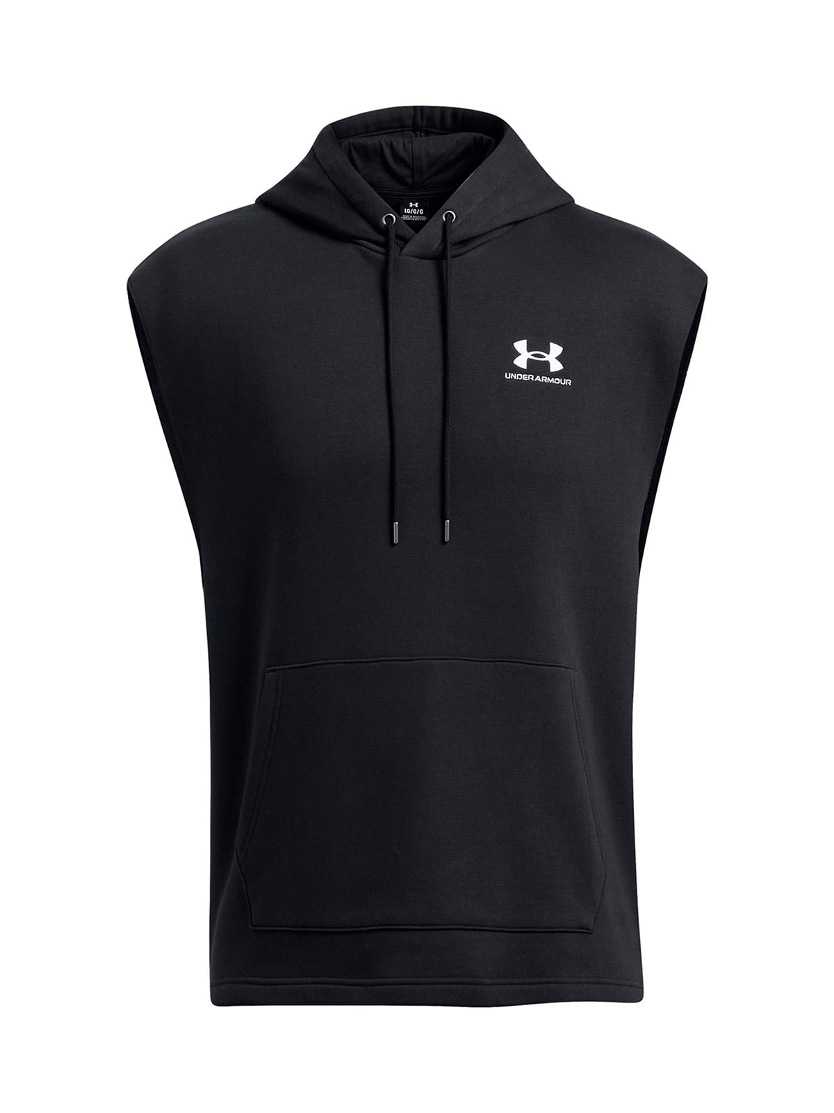 POLERON S/M UA ICON SIN MANGAS NEGRO HOMBRE UNDER ARMOUR - 1