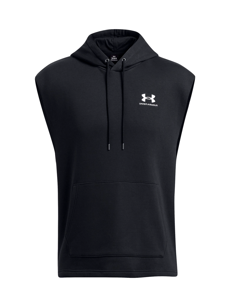 POLERON S/M UA ICON SIN MANGAS NEGRO HOMBRE UNDER ARMOUR - 1