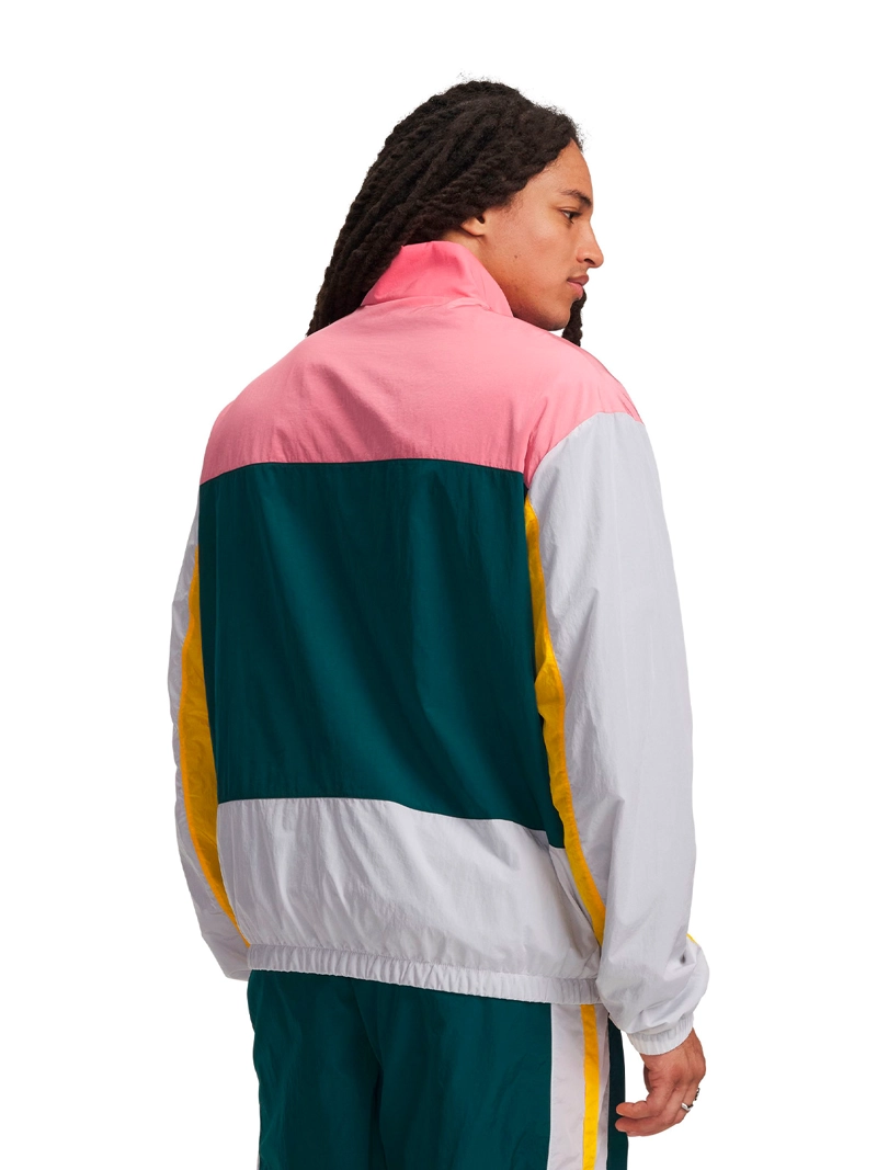 CHAQUETA UA ICON WOVEN TRACK FULL ZIP ROSADO HOMBRE UNDER ARMOUR - 2
