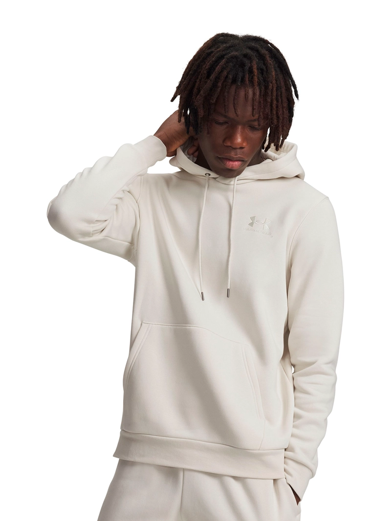 POLERON UA ICON FLEECE BLANCO HOMBRE UNDER ARMOUR - 1