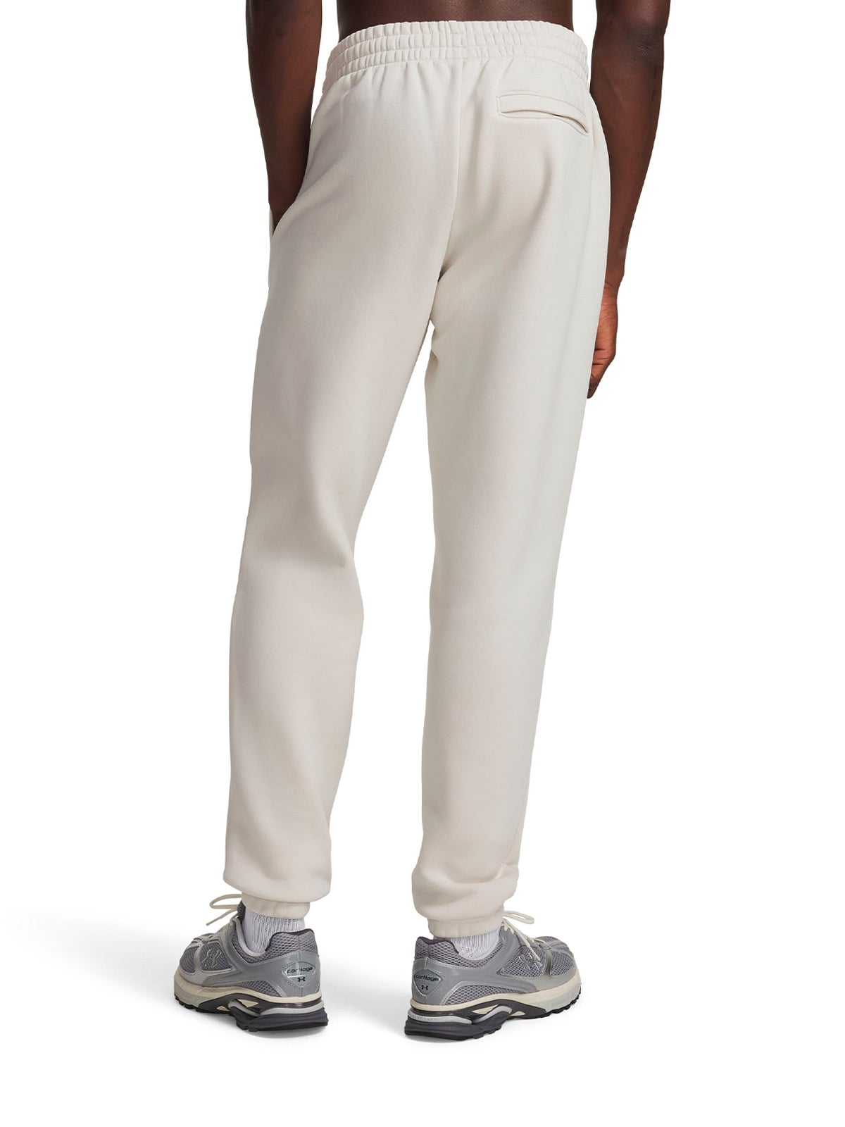 JOGGER UA ICON FLEECE BLANCO HOMBRE UNDER ARMOUR - 2